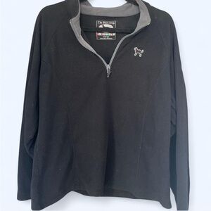 The Black Dog Black Pullover with Colorful Accents